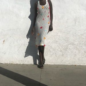 Lovers & Friends White Crochet dress